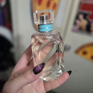 Tiffany & Co. Eau de Parfum - Clear Glass Bottle with Tiffany Blue Accent